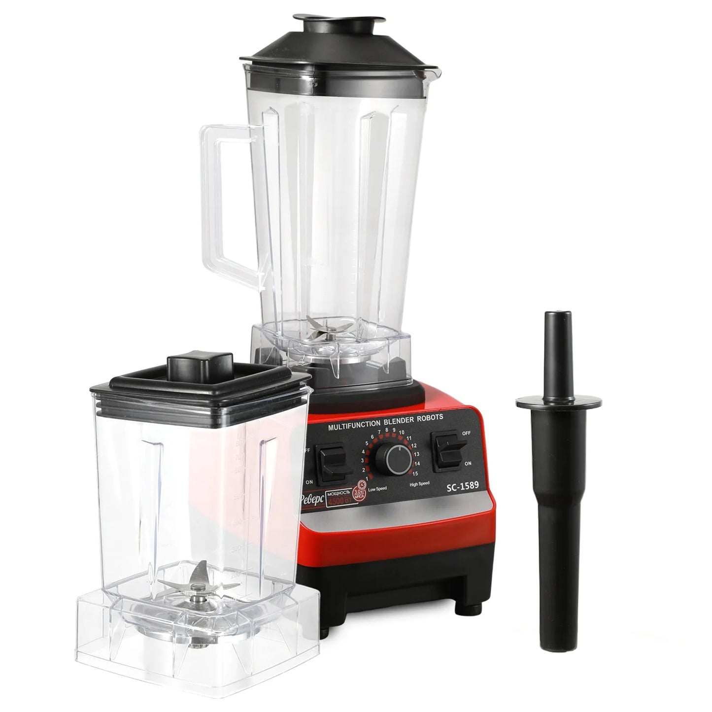 Free 2L Jar 2000W Professional Smart Blender Stationary Mixer Juicer Food Processor Ice Smoothies Crusher
