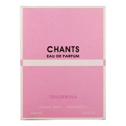 Maison Alhambra Chants Tenderina Eau de Parfum 100 ml for women, a sophisticated and elegant fragrance with fresh floral notes and a warm amber musk base, offering long-lasting luxury and perfect for daily wear.