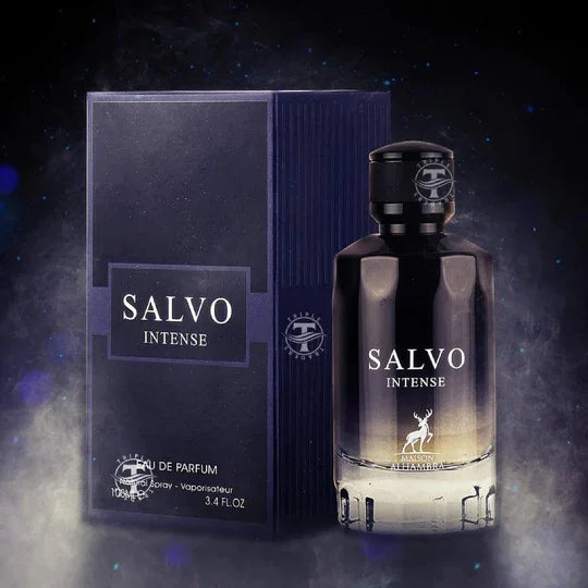 Salvo intense edp 100 ml - maison alhambra - elegant and long-lasting perfume for men