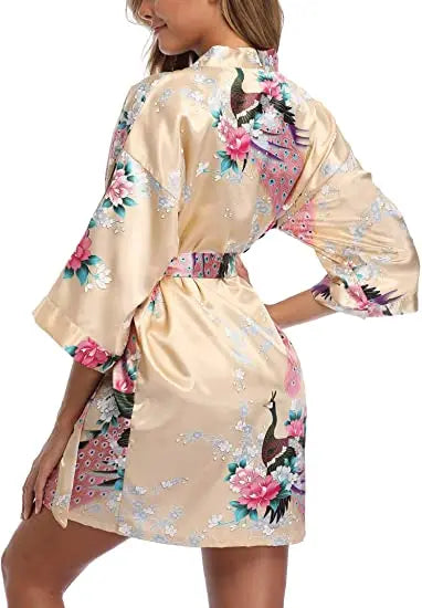 Home Wear Yukata Bathing Robe Japanese Style Nightgown Pijamas