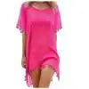 Summer Beach Loose Solid Color Casual Sea Side Clothes
