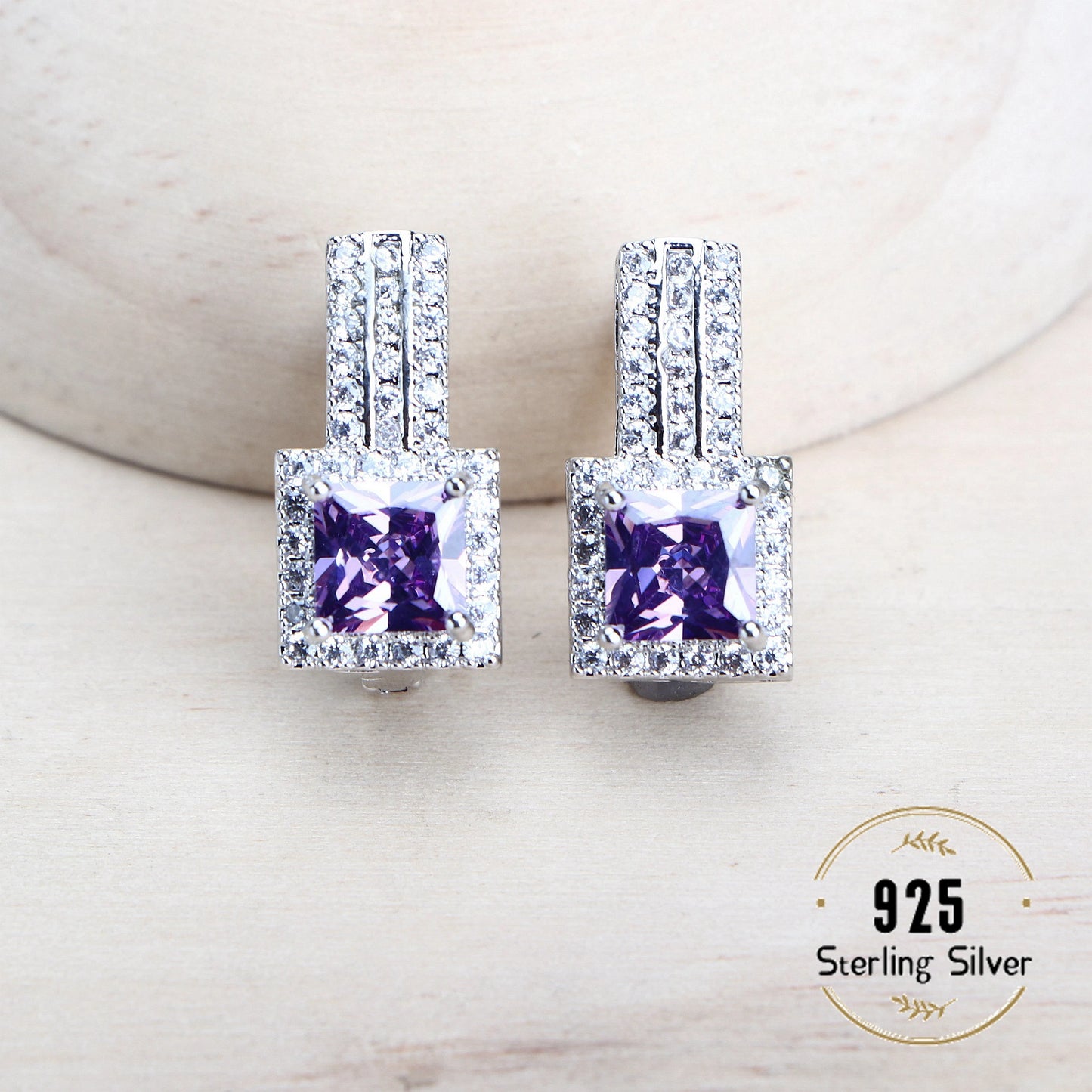 4Sets Silver 925 Fine Costume Jewellery Earrings Rings Bracelets Pendant Necklace