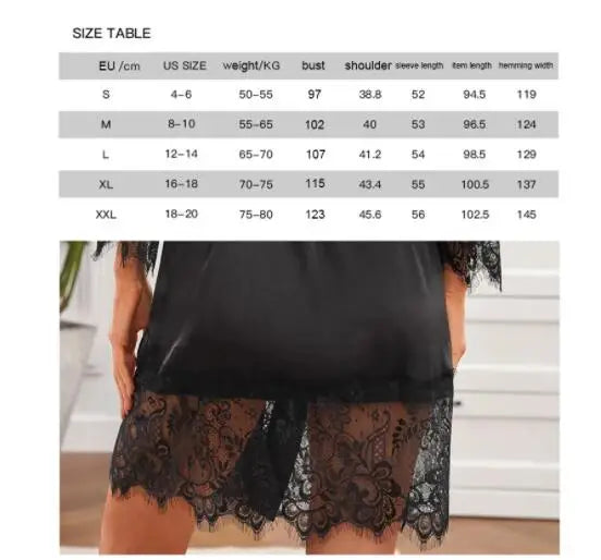 Sexy homewear nightgown, sleeping robe for ladies,