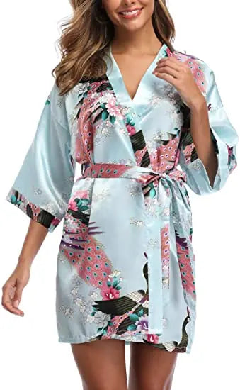 Home Wear Yukata Bathing Robe Japanese Style Nightgown Pijamas