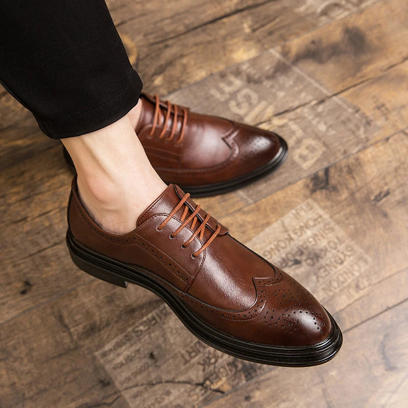 Vintage official and business classic men's shoes