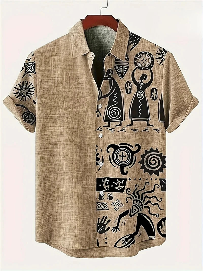 Hawaii Shirts Graphic Short-sleeved T-shirt For Men