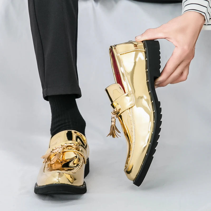 Loafers Tassel Fashion Leather Casual Shoes for Men