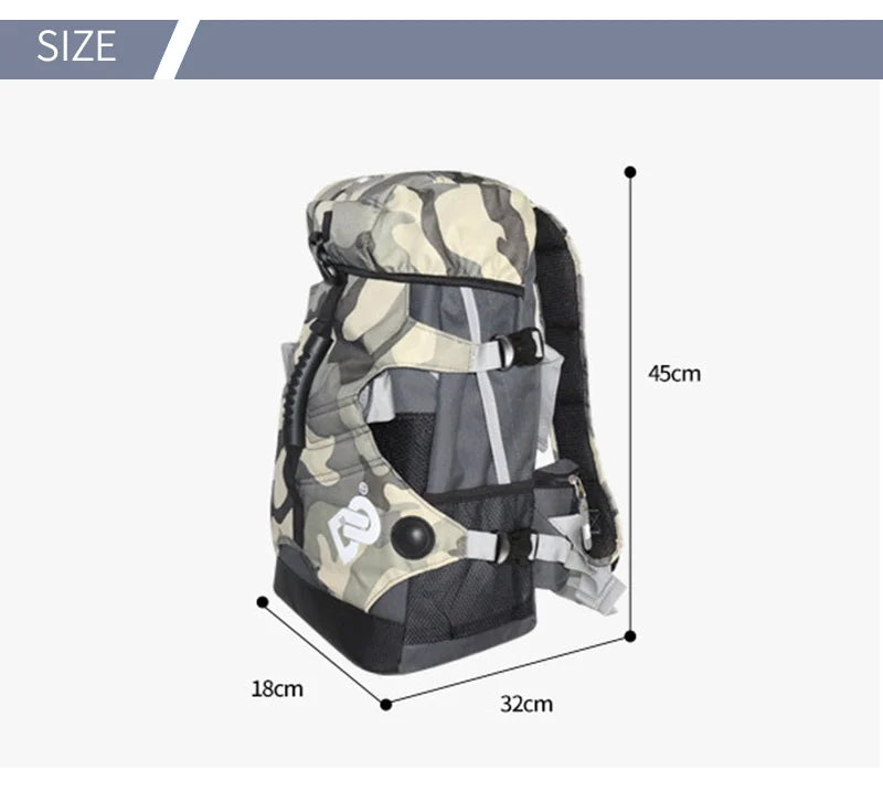 Fashion Outdoor Bags Unisex Professional Roller Skates Backpack