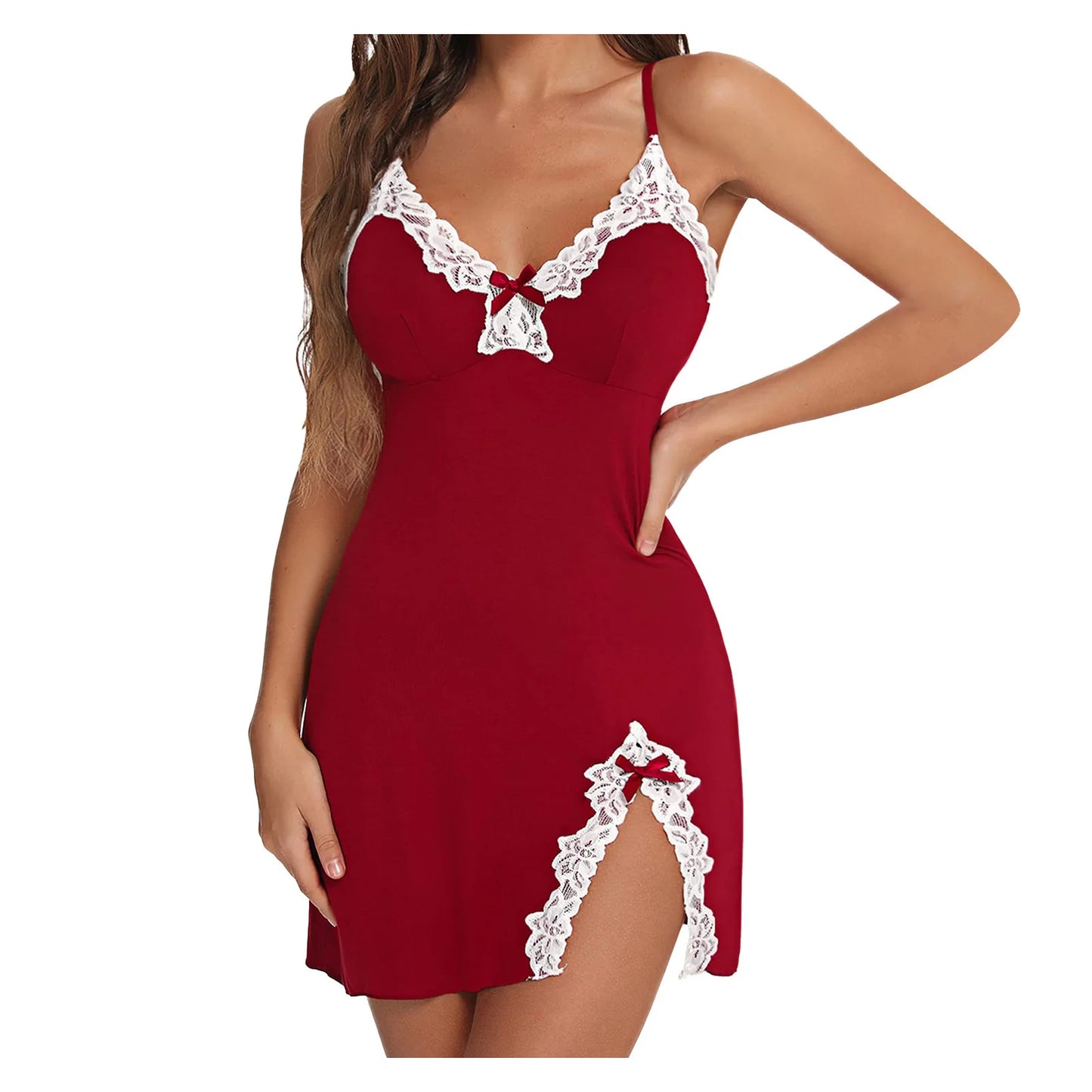 Women's Sexy Lace Pyjamas Summer Night Sexy Underwear Nightgown