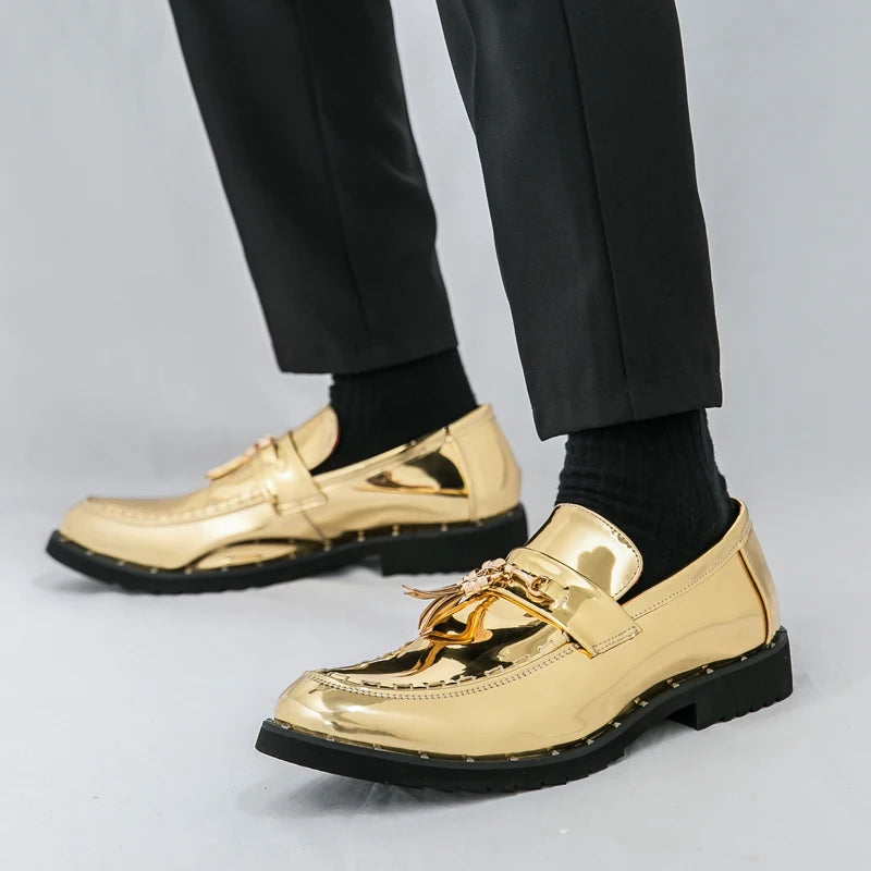 Loafers Tassel Fashion Leather Casual Shoes for Men