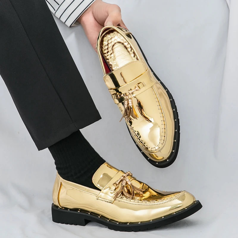 Loafers Tassel Fashion Leather Casual Shoes for Men