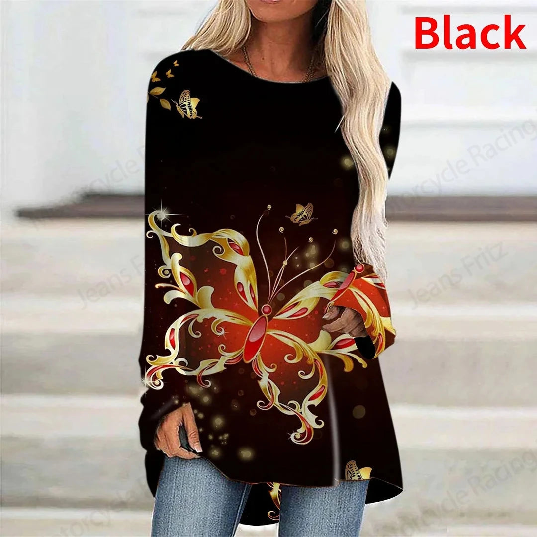 Lady Long Sleeve T shirt Breathable Tshirt