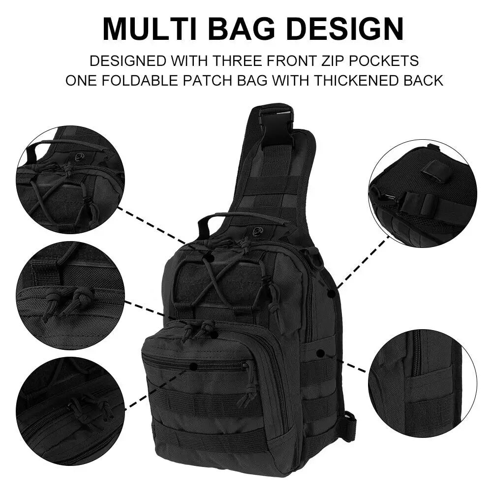 Hiking Trekking Backpack Sports Climbing Tactical Shoulder Bags