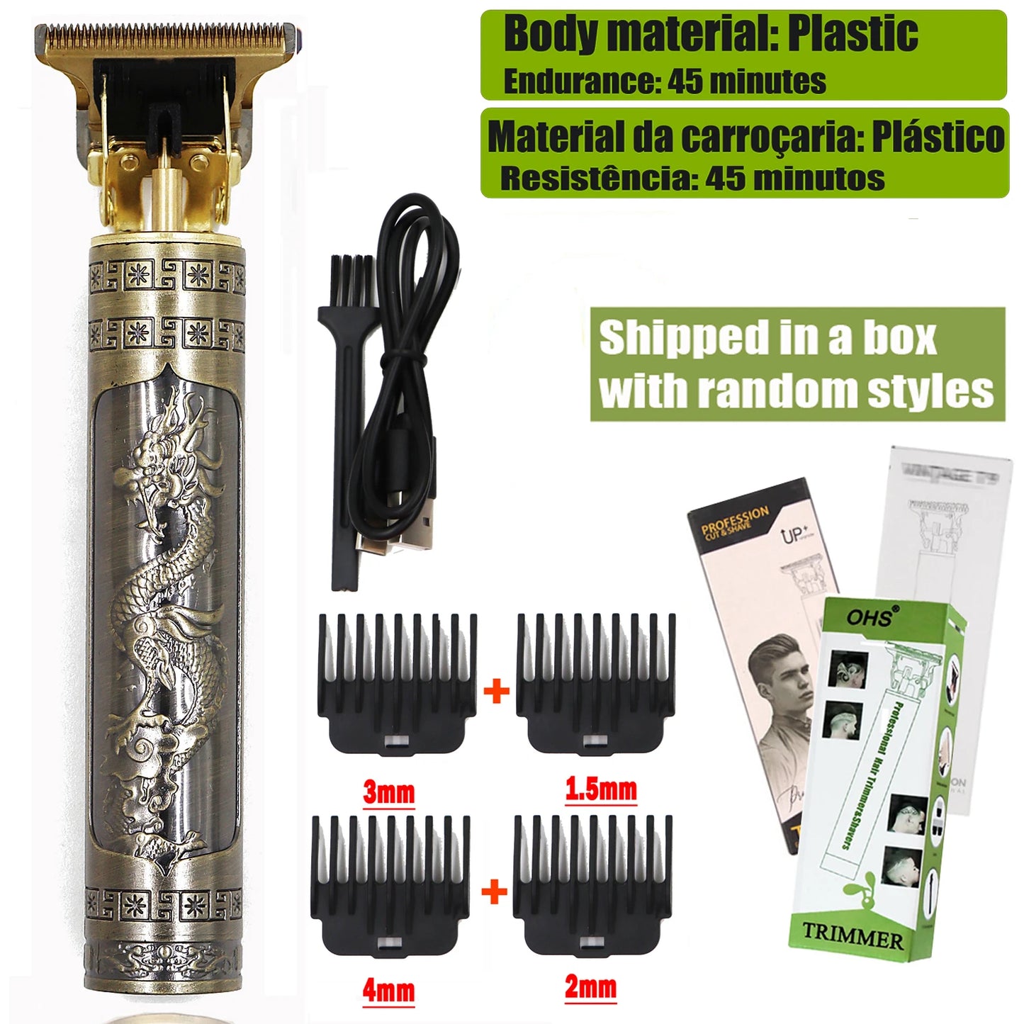 Repair Beard Shaving Body Hair Trimmer Clippers