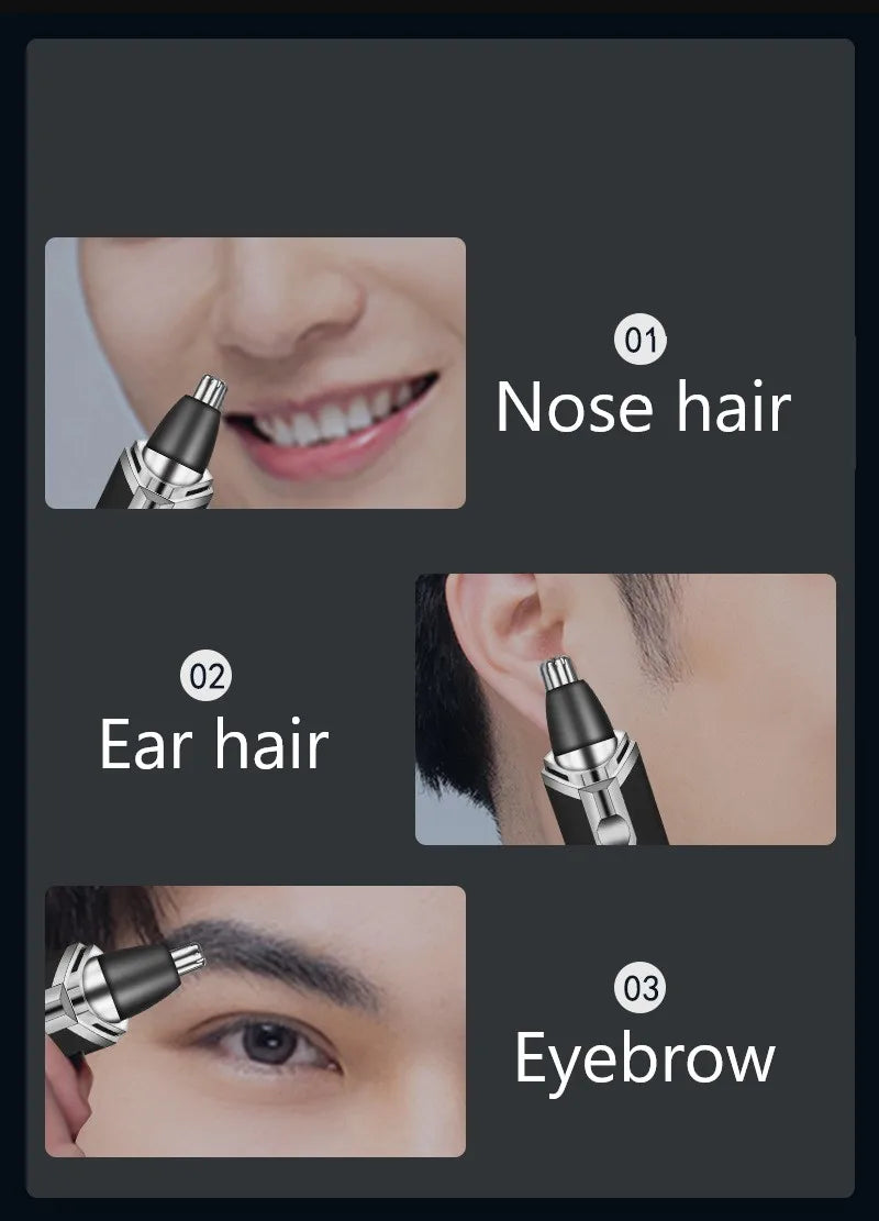Nose Hair Trimmer Nasal Wool Implement Nose Hair Cut Washed Trimmer