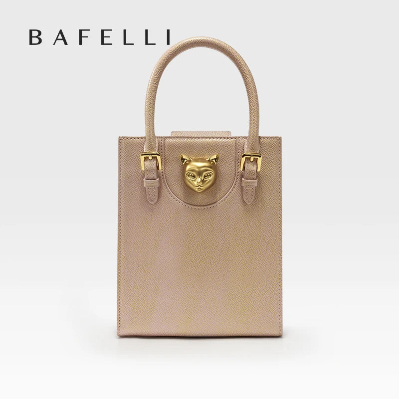 BAFELLI 2025 NEW WOMEN'S HANDBAG CAT LUXURY BRAND DESIGNER ORIGINAL STYLE TRENDING SHOULDER CASUAL BAGS