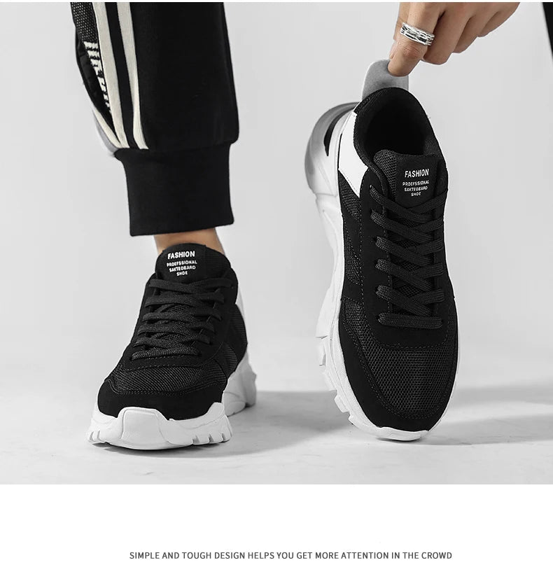 Outdoor Sneakers Fashion Comfortable Walking Sneakers Shoes For Men