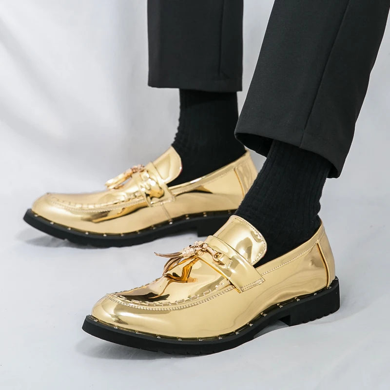 Loafers Tassel Fashion Leather Casual Shoes for Men