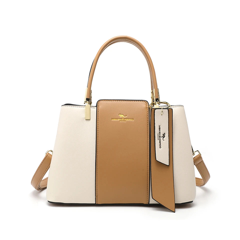 Luxury Leather Handbag Large Capacity and Soft