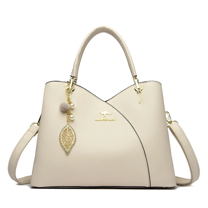 Luxury Leather Hand and Shoulder Bag