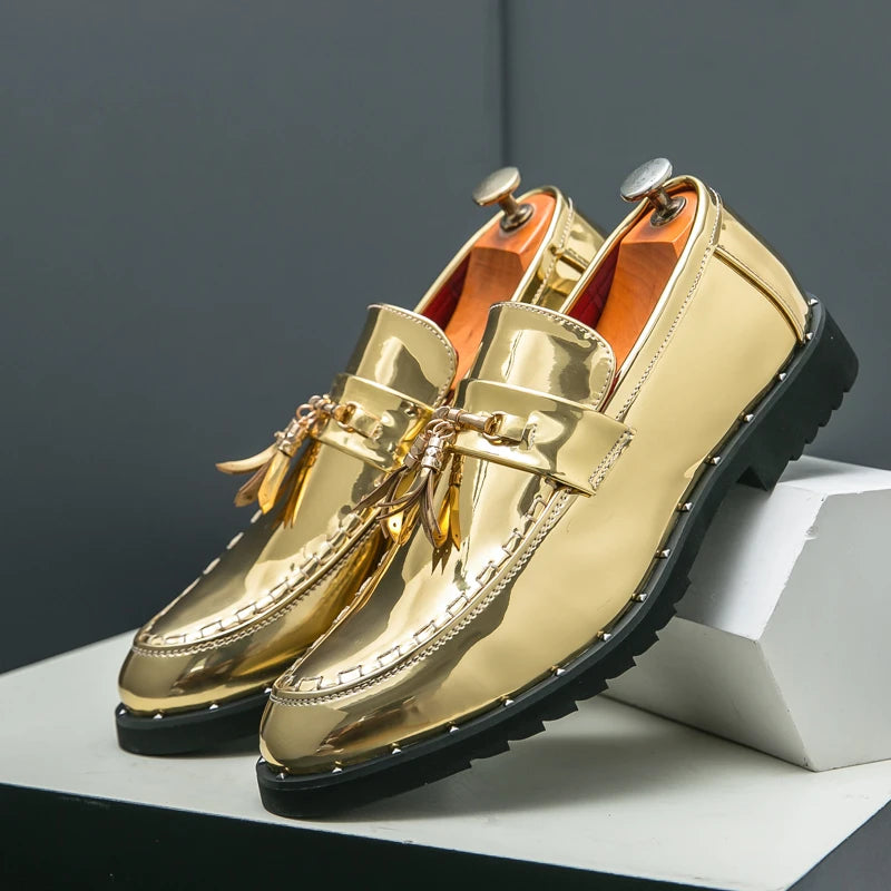 Loafers Tassel Fashion Leather Casual Shoes for Men
