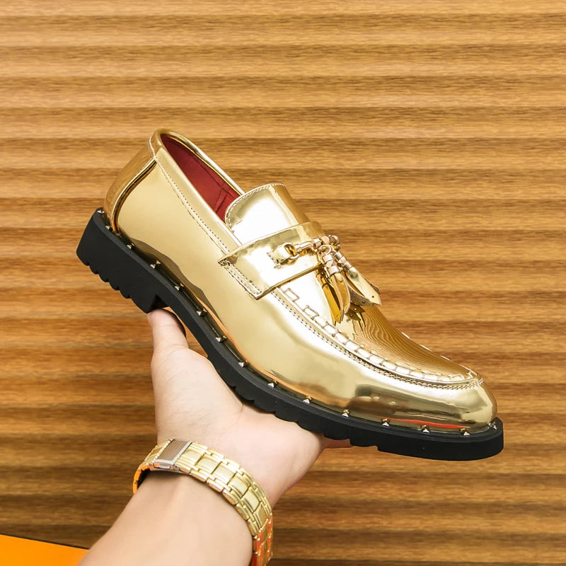 Loafers Tassel Fashion Leather Casual Shoes for Men