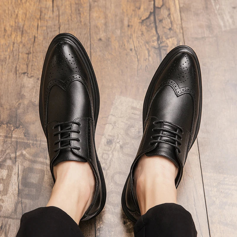 Vintage official and business classic men's shoes