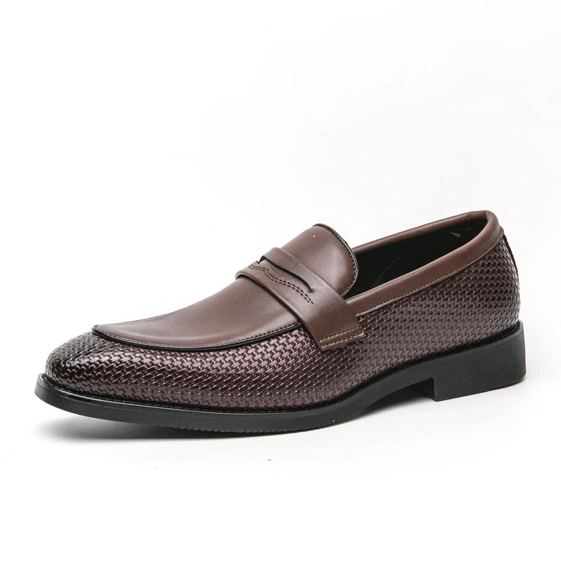 Classic Loafers Slip-on Plus Size 45 46 Original Office and Business Shoes