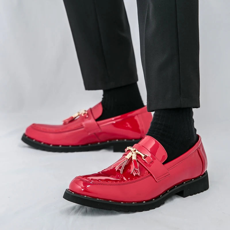 Loafers Tassel Fashion Leather Casual Shoes for Men