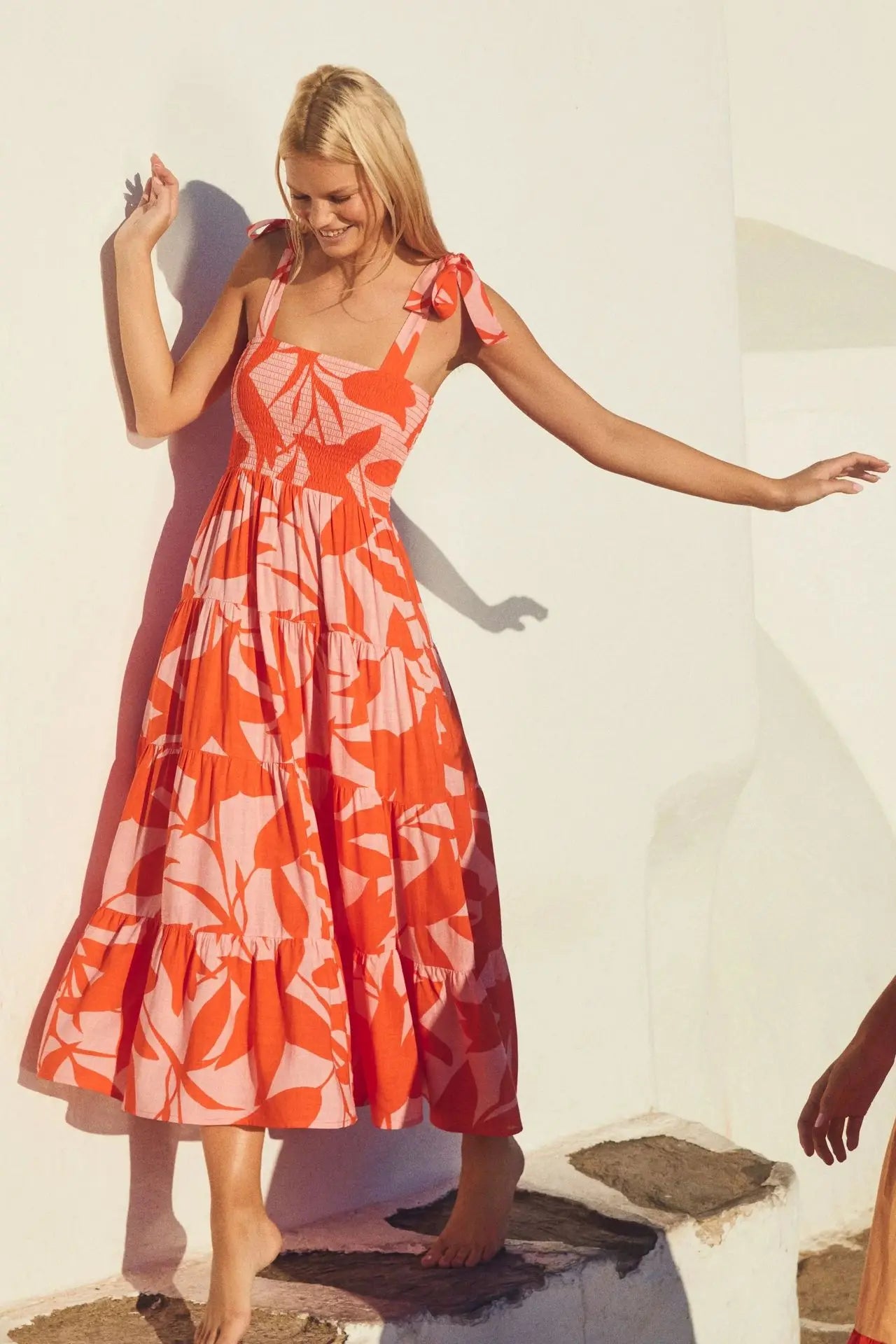 Sexy Sleeveless Hot Girl Strap Long Casual Comfortable Dress For Women