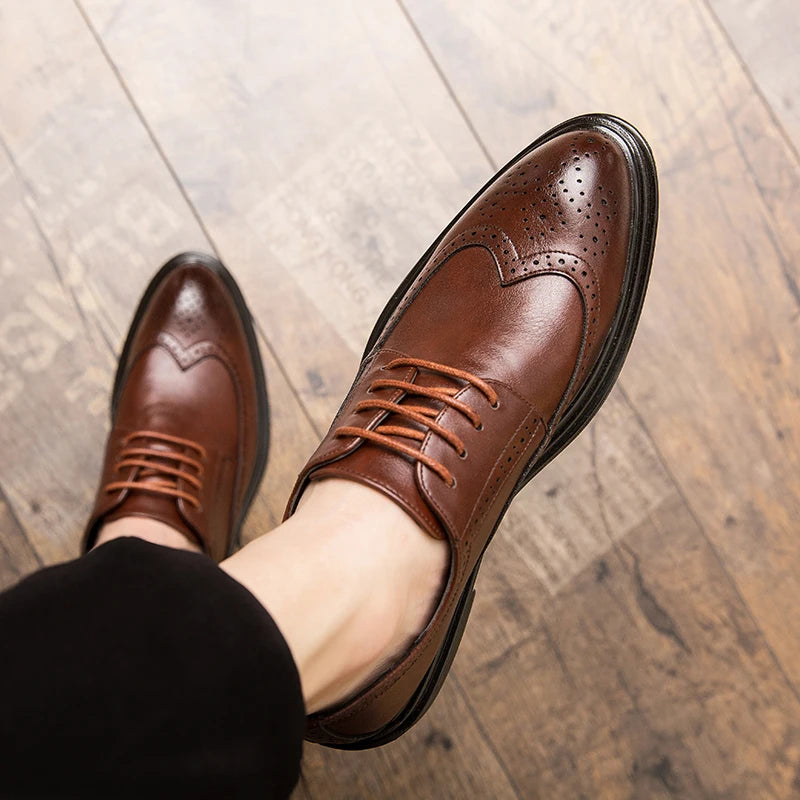 Vintage official and business classic men's shoes