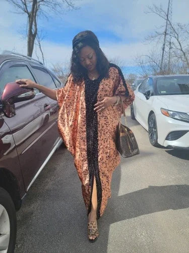 Caftan Evening Party Dress Classic Ladies