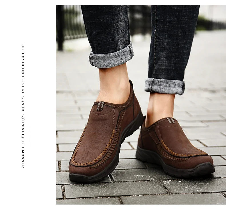 Men Sneakers Fashion Comfortable Flat Handmade Leisure Shoes For Men