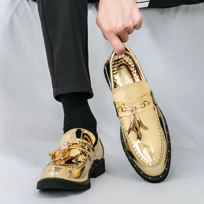 Loafers Tassel Fashion Leather Casual Shoes for Men