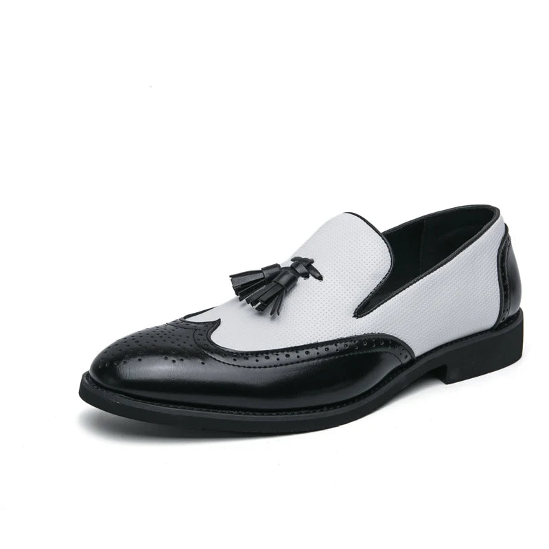 Leather Moccasins Comfortable For Wedding and Office Designer Shoes