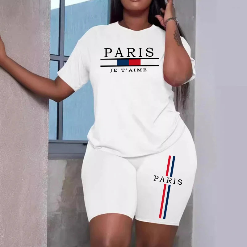 Summer Daily Casual Sporty Shorts Set Outdoor Comfortable Soft Outfits