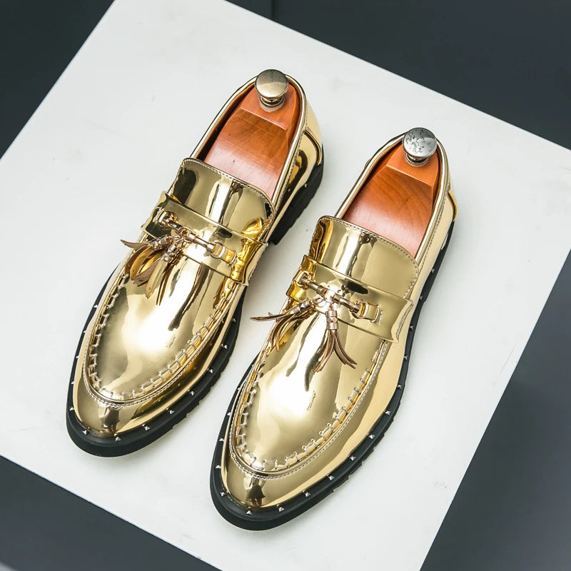 Loafers Tassel Fashion Leather Casual Shoes for Men