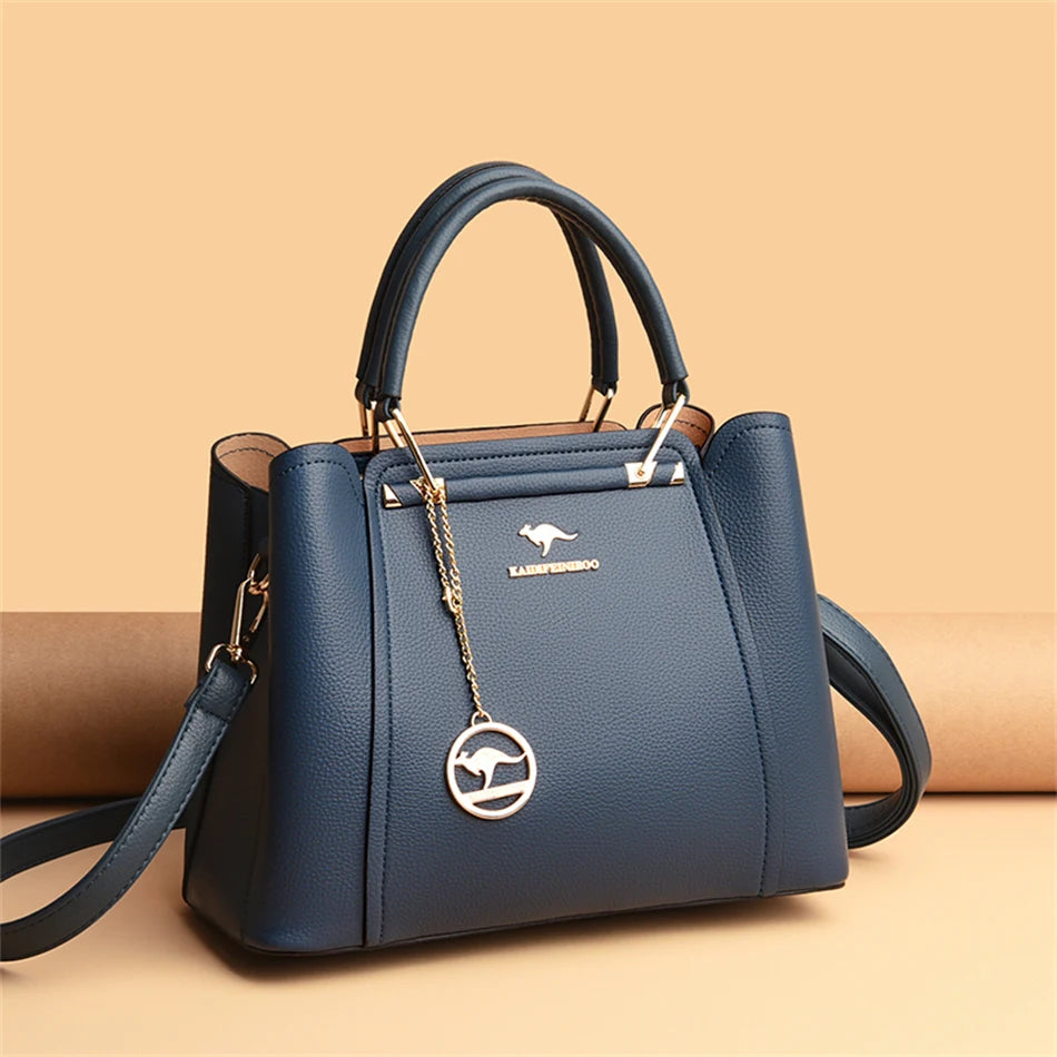 Shoulder Crossbody Sac Ladies Large Capacity Leather Handbags