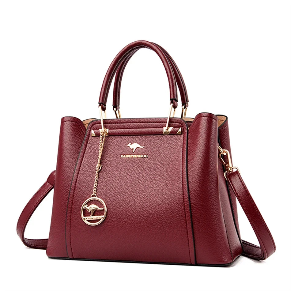 Shoulder Crossbody Sac Ladies Large Capacity Leather Handbags