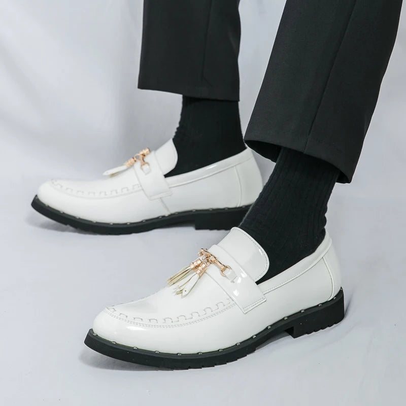 Loafers Tassel Fashion Leather Casual Shoes for Men