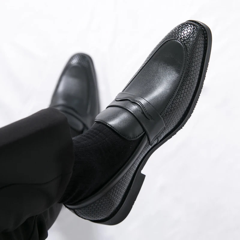 Classic Loafers Slip-on Plus Size 45 46 Original Office and Business Shoes