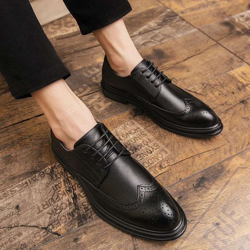 Vintage official and business classic men's shoes