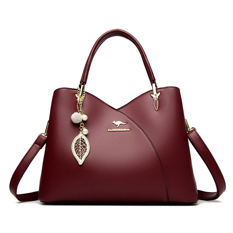 Luxury Leather Hand and Shoulder Bag