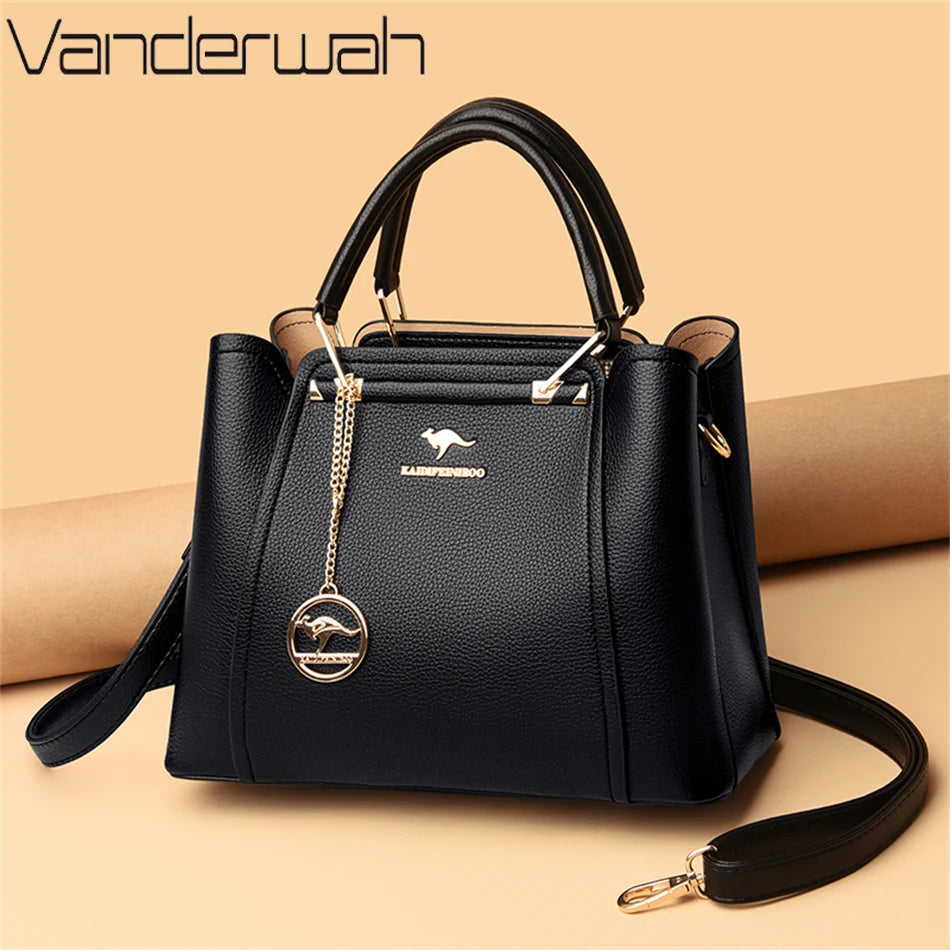 Shoulder Crossbody Sac Ladies Large Capacity Leather Handbags