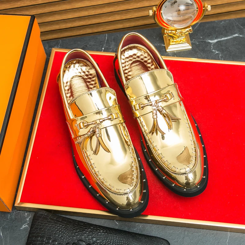 Loafers Tassel Fashion Leather Casual Shoes for Men