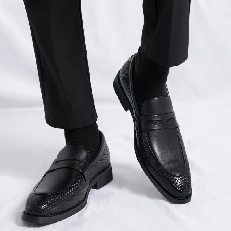 Classic Loafers Slip-on Plus Size 45 46 Original Office and Business Shoes