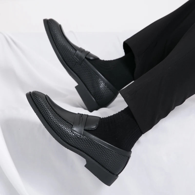 Classic Loafers Slip-on Plus Size 45 46 Original Office and Business Shoes