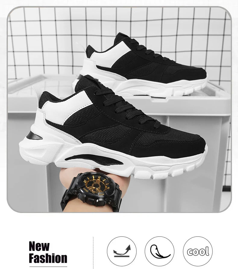 Outdoor Sneakers Fashion Comfortable Walking Sneakers Shoes For Men