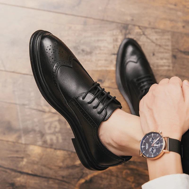 Vintage official and business classic men's shoes