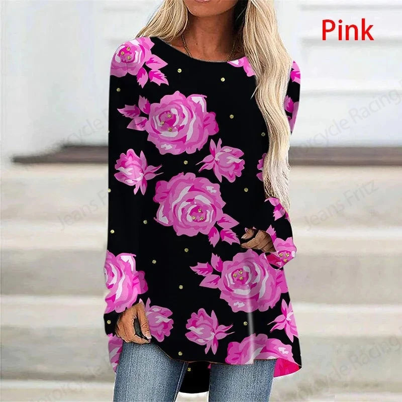 Lady Long Sleeve T shirt Breathable Tshirt